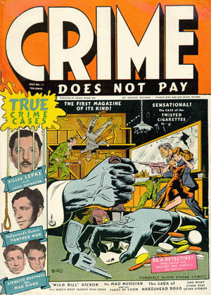 1942 - Crime Does Not Pay #22 - Click
for Bigger Image in a New Page