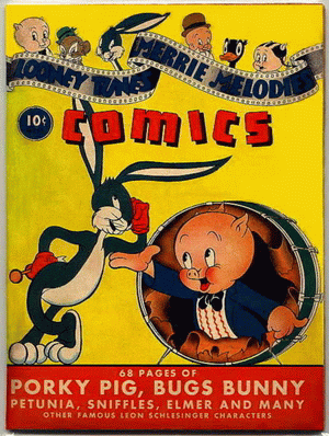 1942 - Looney Toons and Merrie Melodies Comics #1 - Click
for Bigger Image in a New Page