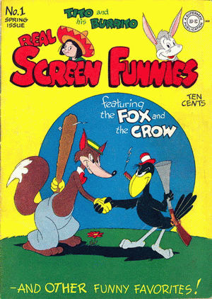 1945 - Real Screen Funnies #1 - Click
for Bigger Image in a New Page