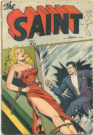 1947 - The Saint #1 - Click
for Bigger Image in a New Page