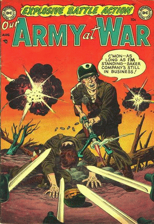 1952 - Our Army At War #1 - Click
for Bigger Image in a New Page